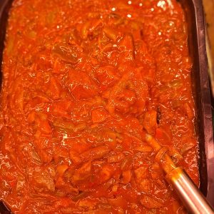 Goulash of babi pangang